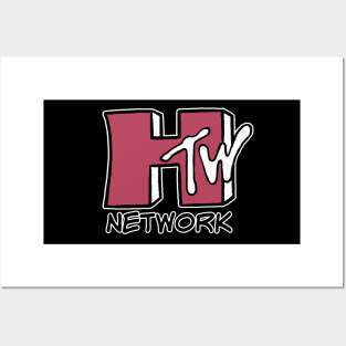 HTW Network Logo Posters and Art